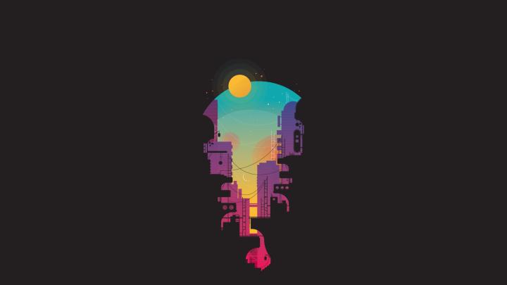 855281 Title Artistic City Minimalist Wallpaper - Minimalist High 