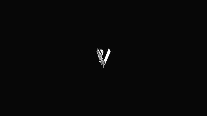 1920x1080 TV Show - Vikings Vikings (TV Show) Minimalist Logo TV Show 