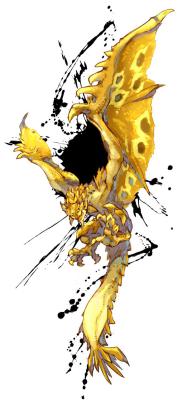 claws gold rathian highres monster monster hunter rathian ryuuta (ipse 