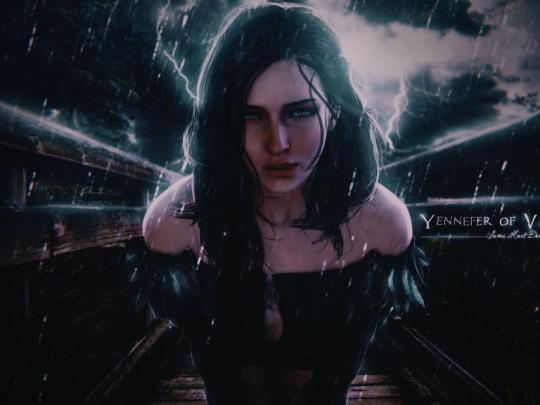 The Witcher 3: Wild Hunt, Game, Girl, Art Wallpaper, 1920x1080, Hd 