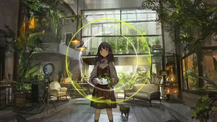 M2U - White Rose | Anime art beautiful, Anime wallpaper 1920x1080 