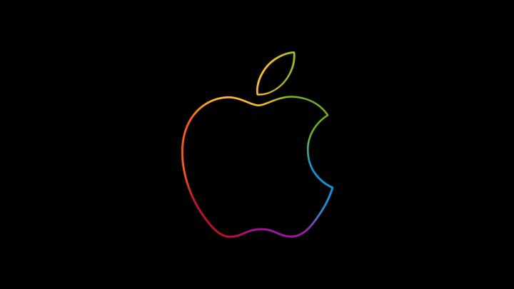 Download wallpaper: The famous Apple logo 1920x1080