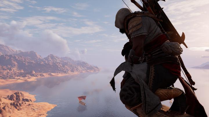 Assassin\u0026#39;s creed Origins, Bayek, video games, screen shot | 1920x1080 