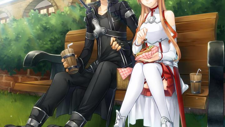 Asuna and Kirito Wallpaper -