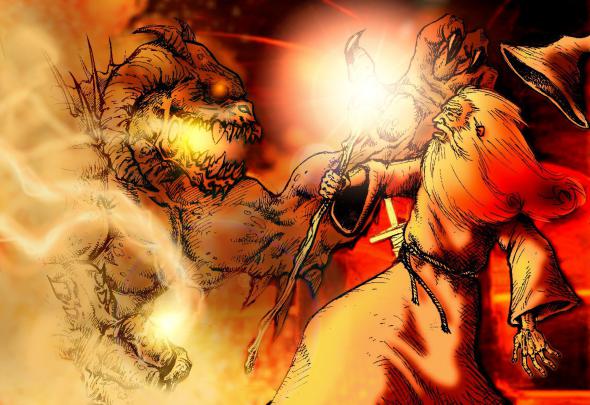 Best 46+ Balrog Background on HipWallpaper | Lord of the Rings Balrog 