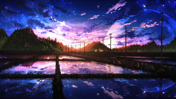 Anime Scenery Wallpapers - Top Free Anime Scenery Backgrounds 