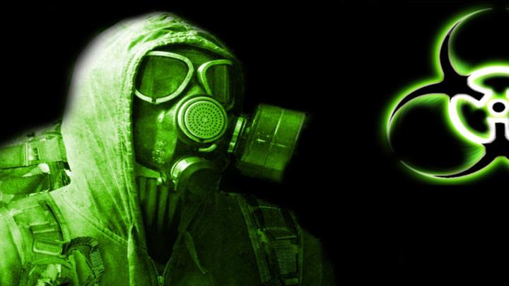 Green Biohazard Wallpaper -