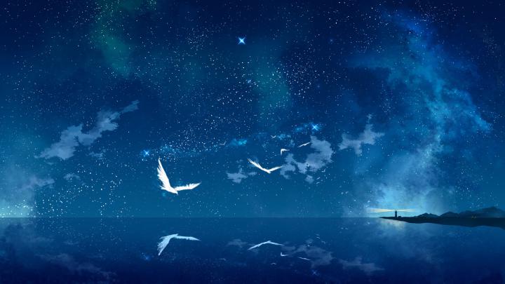 Night Sky wallpaper | 1920x1080 | #42411