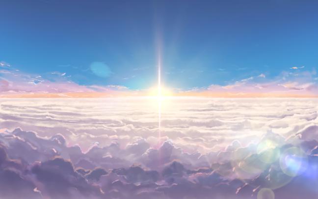 32++ Anime Sky Wallpaper 1920x1080 - Tachi Wallpaper