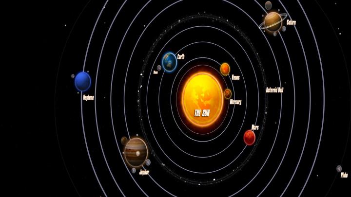 Solar System Wallpaper 1920x1080 - Mural Wall