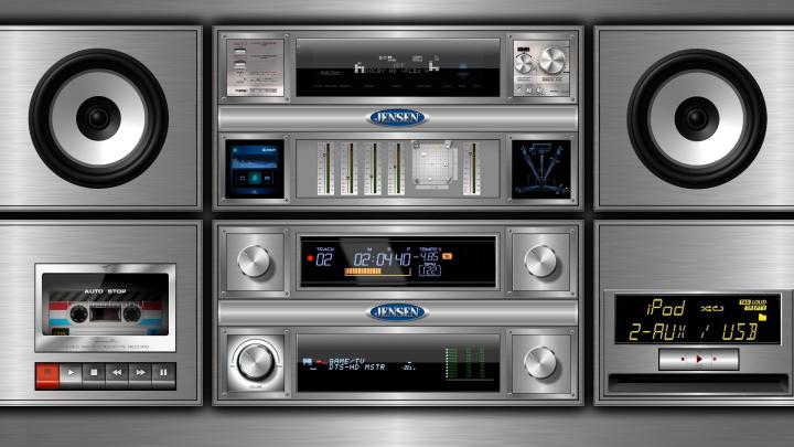 Download Wallpaper 1920x1080 music system, processor, jensen Full HD 