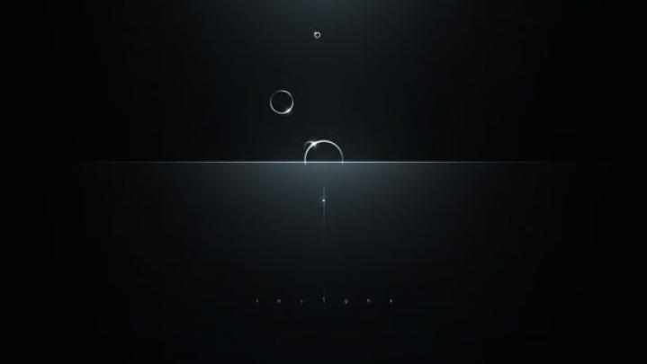 Minimalism circles reflections light dark intuition wallpapers 