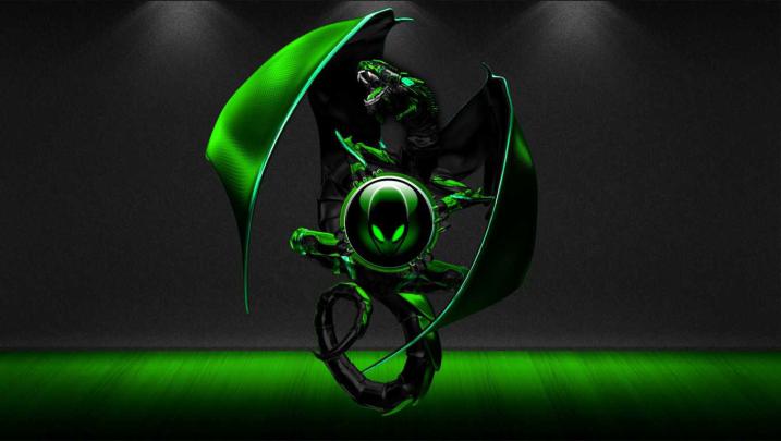 Green Alienware Wallpapers - Top Free Green Alienware Backgrounds 