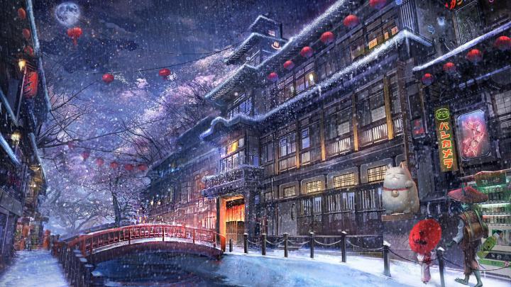Snow in City Wallpapers (74+ images)