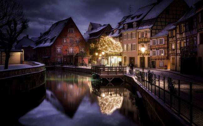 1920x1080, Christmas Decorations In The City Wallpaper - Christmas City 