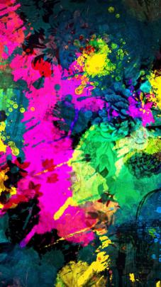 [76+] Color Splash Wallpaper 
