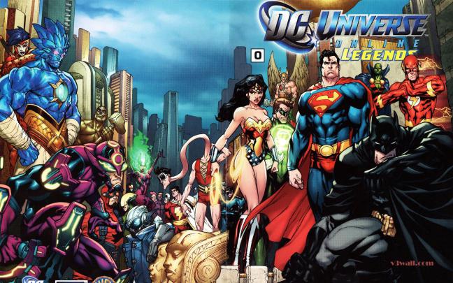 DC Comics Christmas Wallpapers -
