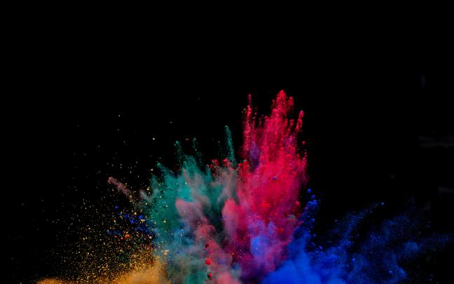 Colors, Blast, Explosion, Colorful, Wallpaper - Colorful Wallpaper 4k 