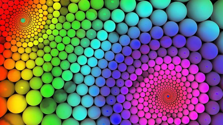 Download Colorful Rainbow Spiral Wallpaper 4K Ultra HD - HD Wallpaper 