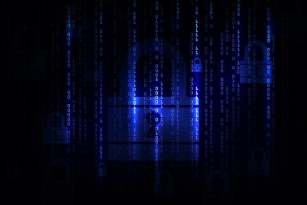 Cyber security concept. abstract background technology. | Premium Vector