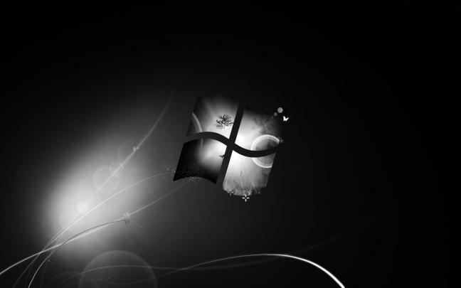 Windows Dark Wallpaper -