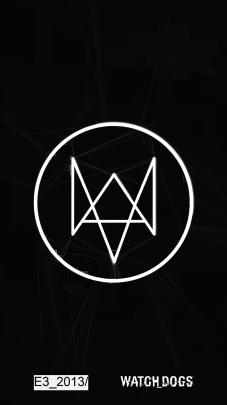 Watch Dogs Logo Wallpaper -