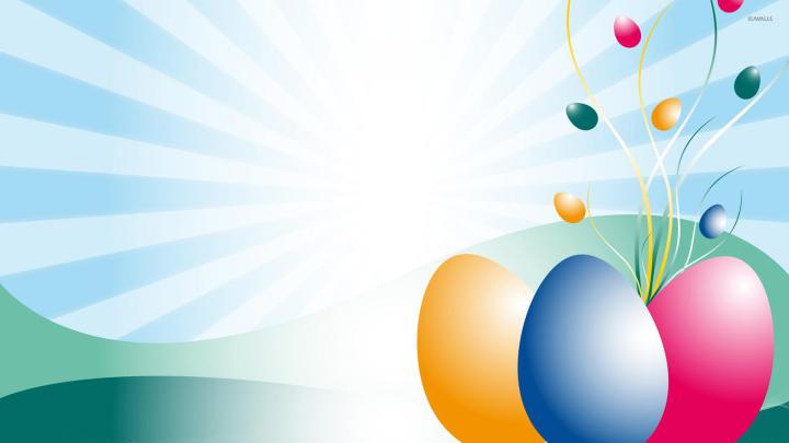 Easter eggs [6] wallpaper - Vector wallpapers - #12004