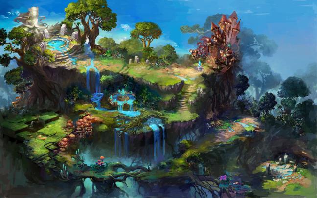 Fantasy Castle Wallpaper HD -
