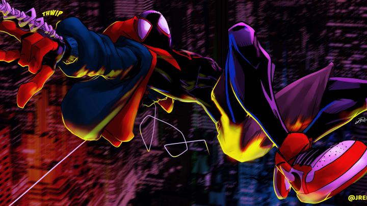 Miles Morales Artowrk 4k spiderman wallpapers, hd-wallpapers, digital 