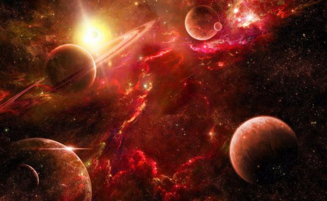 Red Space Wallpapers - Top Free Red Space Backgrounds - WallpaperAccess
