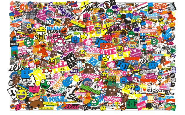 Sticker Bomb HD Wallpaper -