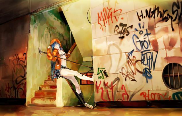 Anime Graffiti Wallpapers - Top Free Anime Graffiti Backgrounds 