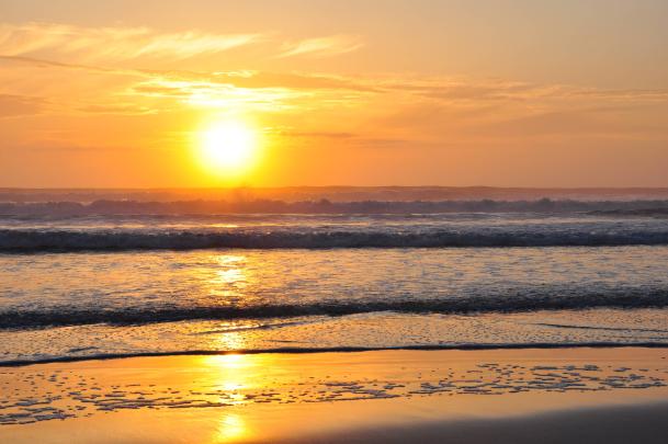 Beach Sunrise Wallpaper -