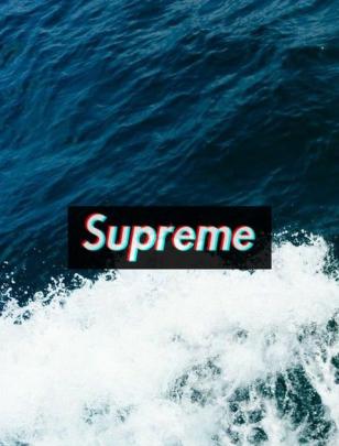 Blue Supreme Wallpaper 4K \/ Supreme Wallpaper Background 4k Hd Fur 