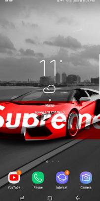 Blue Supreme Wallpaper 4K : Supreme Wallpapers 