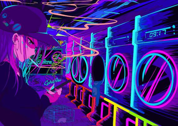 Synthwave wallpaper 1920x1080