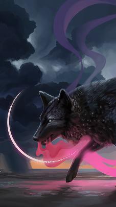 1440x2560 Magical Wolf Dream 4k Samsung Galaxy S6,S7 ,Google Pixel XL 