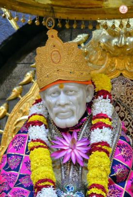 Pin by Kaivalya Desai on SAI BABA | Good morning flowers quotes, Baba 
