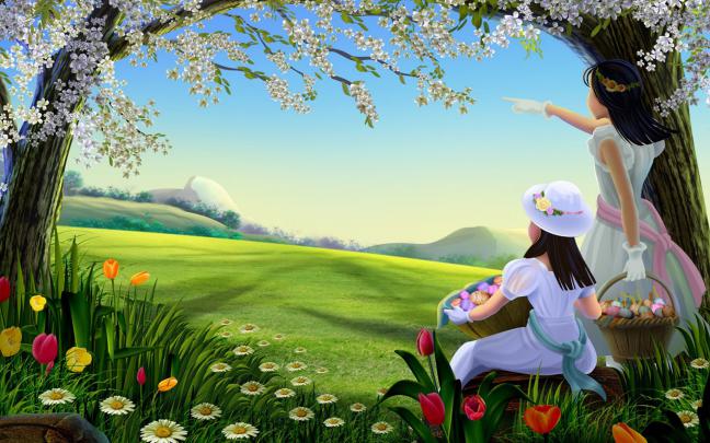Cartoon Scenery Wallpapers - Top Free Cartoon Scenery Backgrounds 