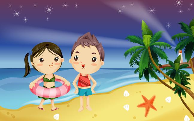 Cartoon Desktop Backgrounds \u00b7\u2460 