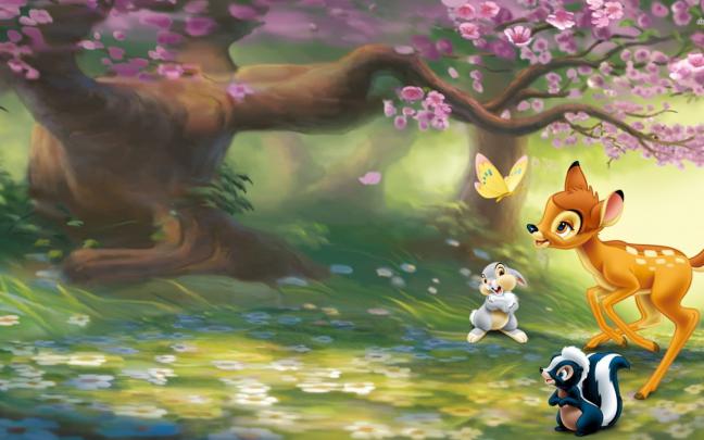 Free download 13693 bambi 1920x1080 cartoon wallpaper bambi 