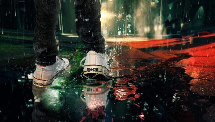 Night Rain Wallpapers - Top Free Night Rain Backgrounds - WallpaperAccess