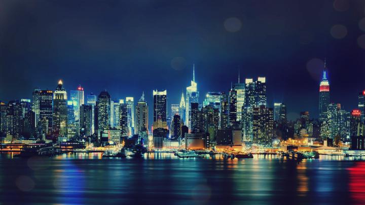 city, New York City, night | 1920x1080 Wallpaper - wallhaven.cc