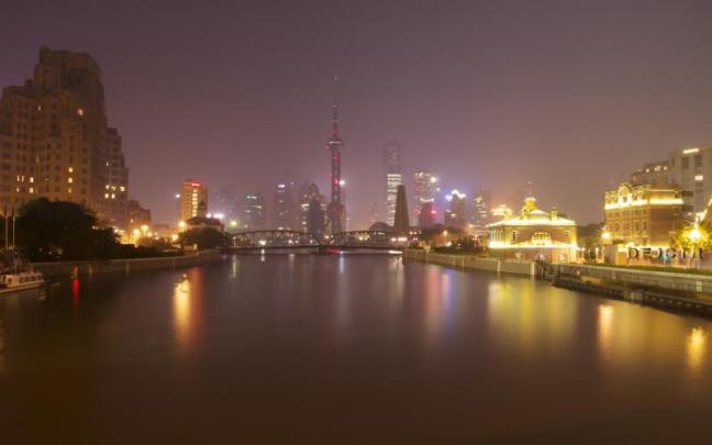 HD Dejctr_1034_city_night_ Image_refraction_1920x1080 Wallpaper 
