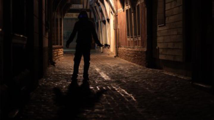 gas masks, city, night, dark, alleyway | 1920x1080 Wallpaper - wallhaven.cc