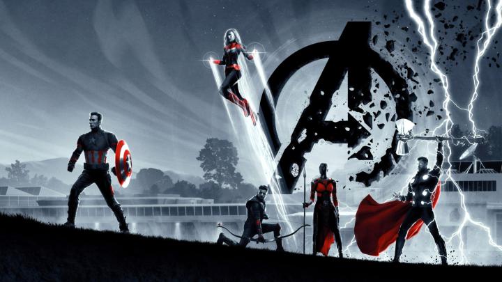 Download wallpaper: Avengers: Endgame poster 1920x1080