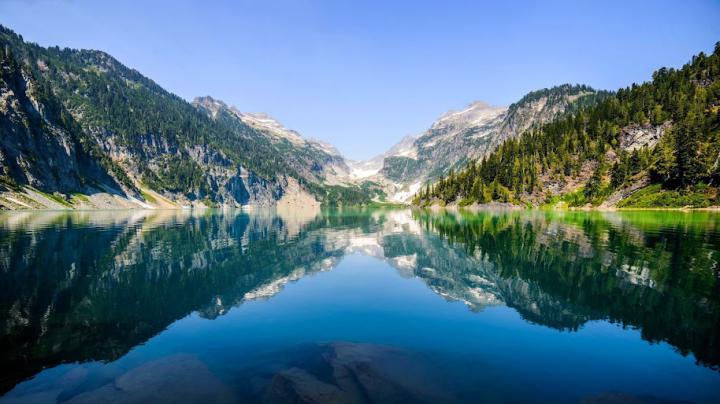Mountain, Landscape, Lake, Nature, Scenery, 4K, 3840x2160, #112 Wallpaper