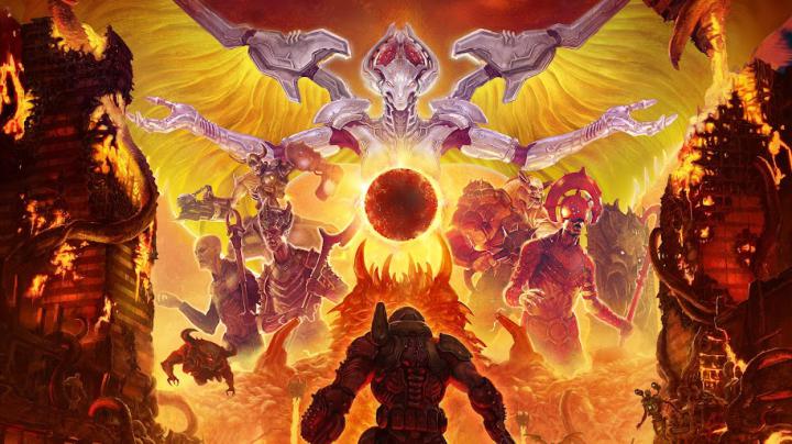 Doom Eternal, Doomguy, Monster, Poster, 8K, #23 Wallpaper