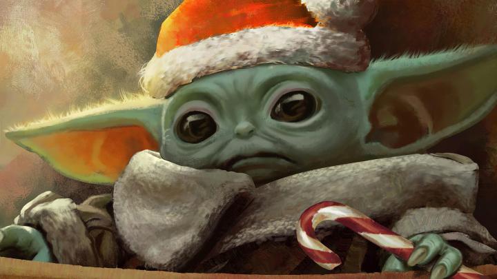 1920x1080 X Mas Baby Yoda 4k Laptop Full HD 1080P HD 4k Wallpapers 