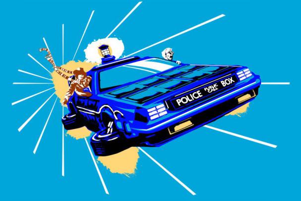 Delorean Back to the Future Wallpaper \u00b7\u2460 